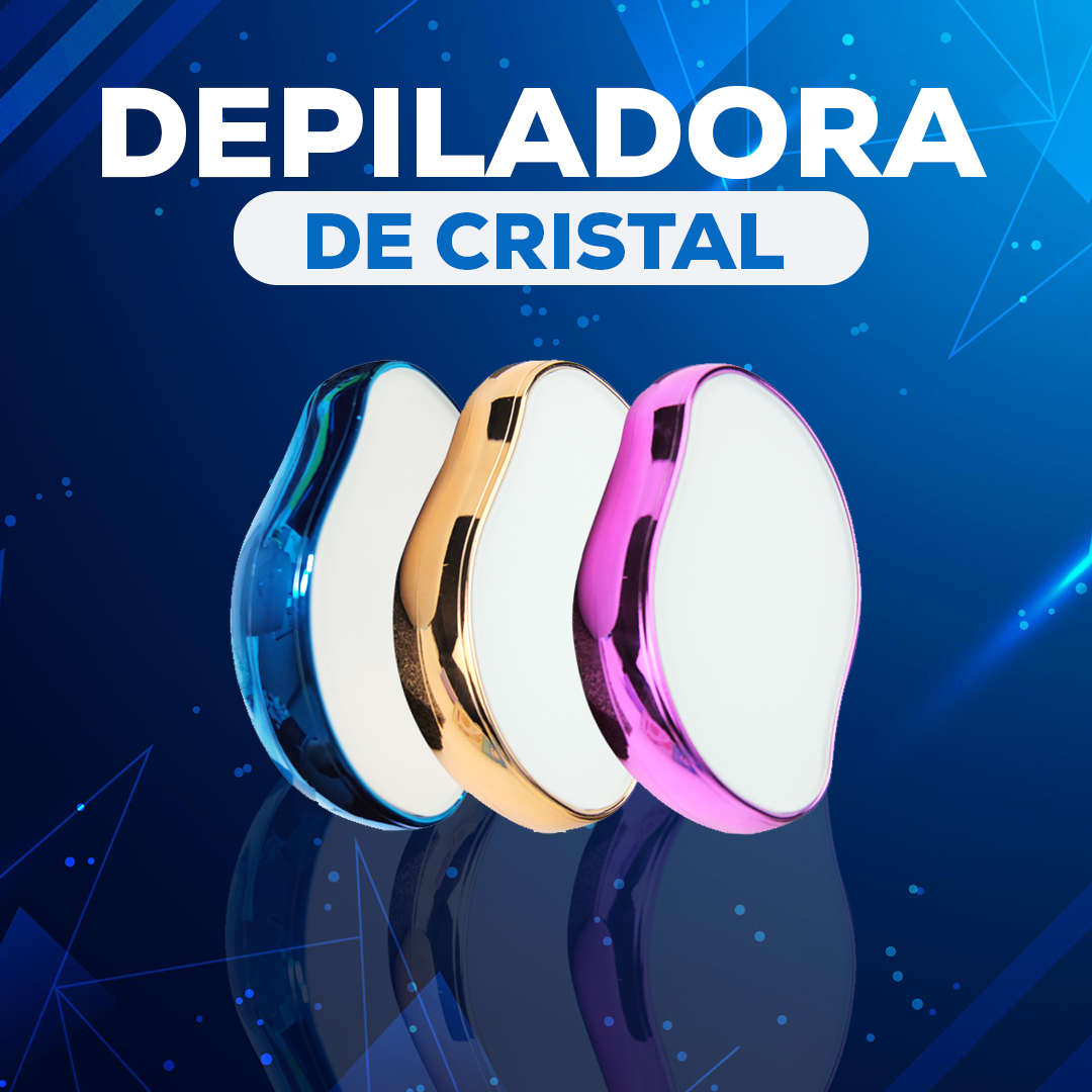 DEPILADORA PORTATIL DE CRISTAL